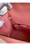 Hermes Kelly Sellier 25 Handmade Bag In Rose Confetti Epsom Calfskin Replica