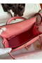 Hermes Kelly Sellier 25 Handmade Bag In Rose Confetti Epsom Calfskin Replica