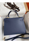 Hermes Kelly Sellier 28 Handmade Bag In Blue Saphir Epsom Calfskin Replica