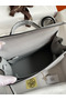 Hermes Kelly Sellier 28 Handmade Bag In Gris Mouette Epsom Calfskin Replica