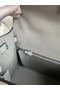 Hermes Kelly Sellier 28 Handmade Bag In Gris Mouette Epsom Calfskin Replica