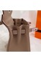 Hermes Kelly Shoulder Bag Original TOGO Leather KY3255 apricot Replica