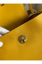 Hermes Lindy 26 Handmade Bag In Jaune Ambre Clemence Leather Replica