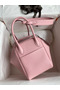 Hermes Lindy 26 Handmade Bag In Rose Sakura Clemence Leather Replica