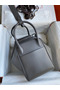 Hermes Lindy 30 Handmade Bag In Grey Swift Calfskin Replica