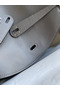 Hermes Lindy 30 Handmade Bag In Grey Swift Calfskin Replica
