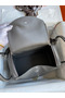 Hermes Lindy 30 Handmade Bag In Grey Swift Calfskin Replica