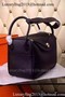 Hermes Lindy 30CM Leather Shoulder Bag H0881 Black Replica