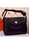 Hermes Lindy 30CM Leather Shoulder Bag H0881 Black Replica