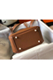 Hermes Lindy Mini Bag In Gold Clemence Leather GHW Replica