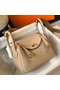 Hermes Lindy Mini Bag In Trench Clemence Leather GHW Replica