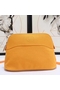Hermes Medium Bolide Travel Case In Solei Cotton Replica