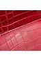 Hermes Medor Clutch Bag In Cherry Crocodile Leather Replica