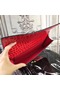 Hermes Medor Clutch Bag In Cherry Crocodile Leather Replica
