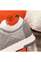 Hermes Men's Addict Sneakers In Grey Knit Replica