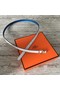 Hermes Mini belt buckle & Reversible leather strap 13 mm H07142 white Replica