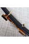 Hermes Mini Constance 24mm Reversible Belt Black/Ruby Replica