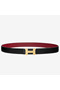 Hermes Mini Constance 24mm Reversible Belt Black/Ruby Replica