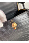 Hermes Mini Lindy Handmade Bag In Black Matte Alligator Leather Replica