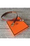 Hermes original epsom leather Kelly belt H069853 fuchsia Replica