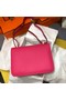 Hermes Original Espom Leather Constance Bag 5333 Purplish red Replica