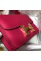 Hermes Original Espom Leather Constance Bag 5333 Purplish red Replica