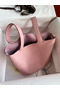 Hermes Picotin Lock 22 Handmade Bag in Pink Clemence Leather Replica