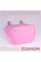 Hermes Picotin Lock MM Bag in Clemence Leather 8616 Pink Replica