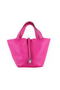 Hermes Picotin Lock MM Bags Clemence Leather H8616 Rose Replica