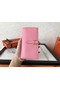Hermes Pink Epsom Bearn Gusset Wallet Replica