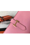 Hermes Pink Epsom Bearn Gusset Wallet Replica