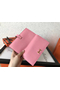 Hermes Pink Epsom Bearn Gusset Wallet Replica