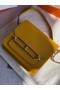 Hermes Roulis 19cm Evercolor 9D H9003 yellow&Silver Replica