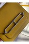 Hermes Roulis 19cm Evercolor 9D H9003 yellow&Silver Replica