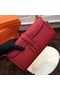 Hermes Togo Leather Clutch H88017 Red Replica