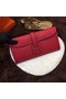 Hermes Togo Leather Clutch H88017 Red Replica