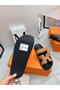 Hermes Women's Chypre Sandals In Brown Calfskin Replica
