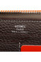 Hermes Zipper Wallet Original Leather A309 Dark Gray Replica