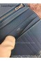 Hermes Bi-Fold Wallet Togo Leather H512 Blue Replica
