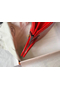 Hermes Birkin 25cm Bag In Red Embossed Crocodile Leather Replica