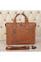 Hermes Briefcase Original Grainy Leather H8813T Wheat Replica