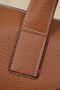 Hermes Briefcase Original Grainy Leather H8813T Wheat Replica