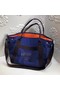 Hermes Canvas Shopping Bag H0734 blue Replica