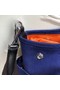 Hermes Canvas Shopping Bag H0734 blue Replica