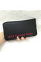 Hermes Evelyn Long Zip Wallet Litchi A808 Black Replica