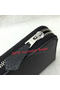 Hermes Evelyn Long Zip Wallet Litchi A808 Black Replica