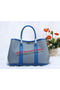 Hermes Garden Party 36cm Tote Bag Grainy Leather SkyBlue&Blue Replica