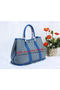 Hermes Garden Party 36cm Tote Bag Grainy Leather SkyBlue&Blue Replica