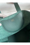 Hermes In The Loop 18 Handmade Bag in Vert Cypres Clemence Leather Replica