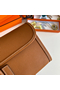 Hermes Jige Elan 29 Clutch Bag In Gold Epsom Leather Replica